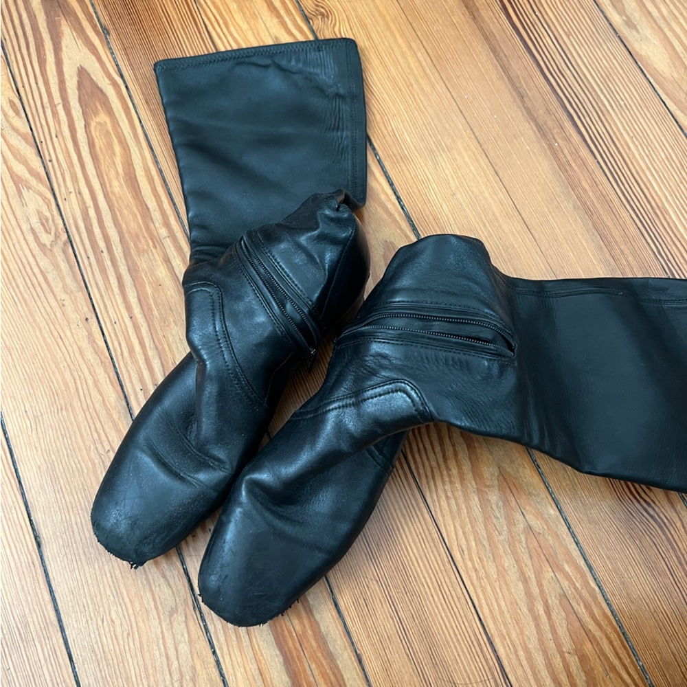 Vintage Prada Block Heel Boots